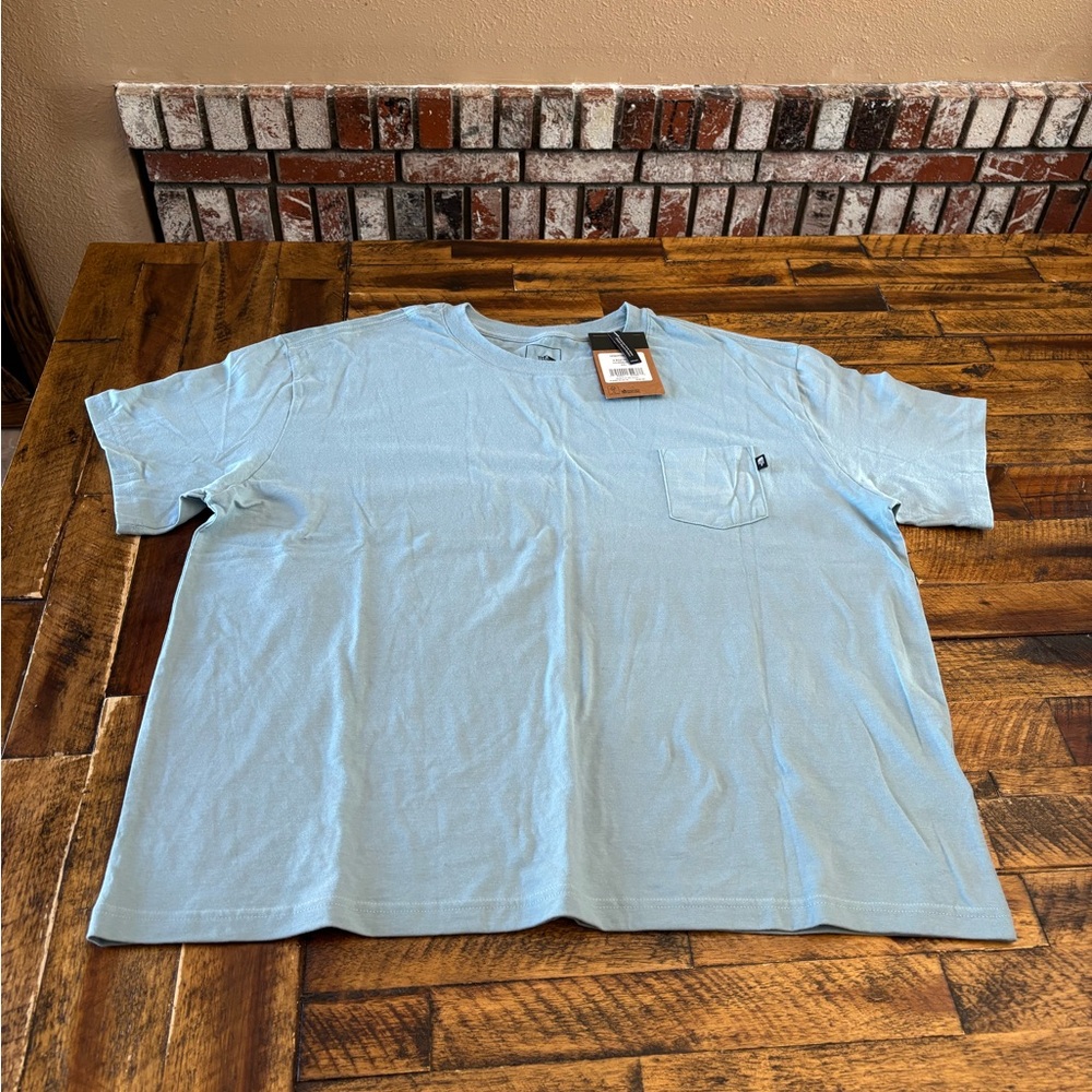The North Face Light Blue Short Sleeve Tee